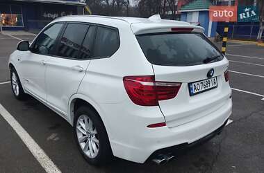 Внедорожник / Кроссовер BMW X3 2016 в Ужгороде