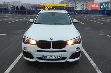 Внедорожник / Кроссовер BMW X3 2016 в Ужгороде