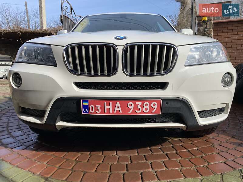 Позашляховик / Кросовер BMW X3 2013 в Луцьку