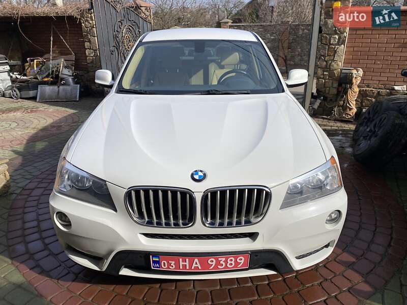 Позашляховик / Кросовер BMW X3 2013 в Луцьку