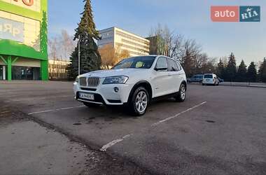 Внедорожник / Кроссовер BMW X3 2012 в Черкассах