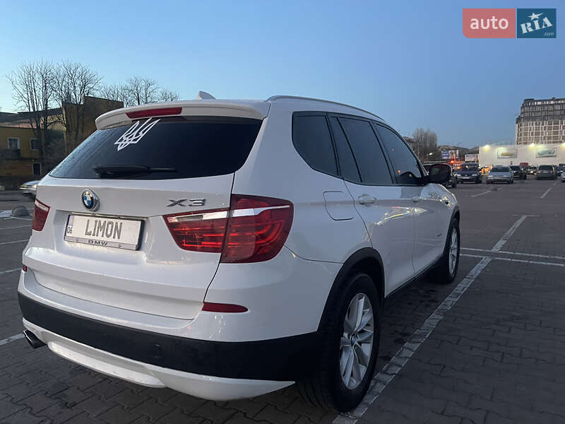 Внедорожник / Кроссовер BMW X3 2012 в Житомире