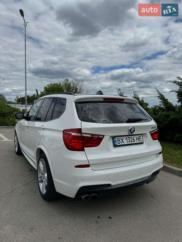 Внедорожник / Кроссовер BMW X3 2012 в Каменец-Подольском