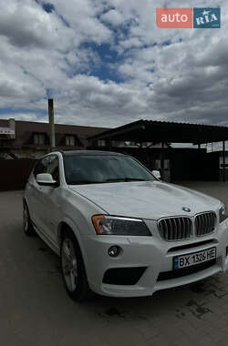 Внедорожник / Кроссовер BMW X3 2012 в Каменец-Подольском