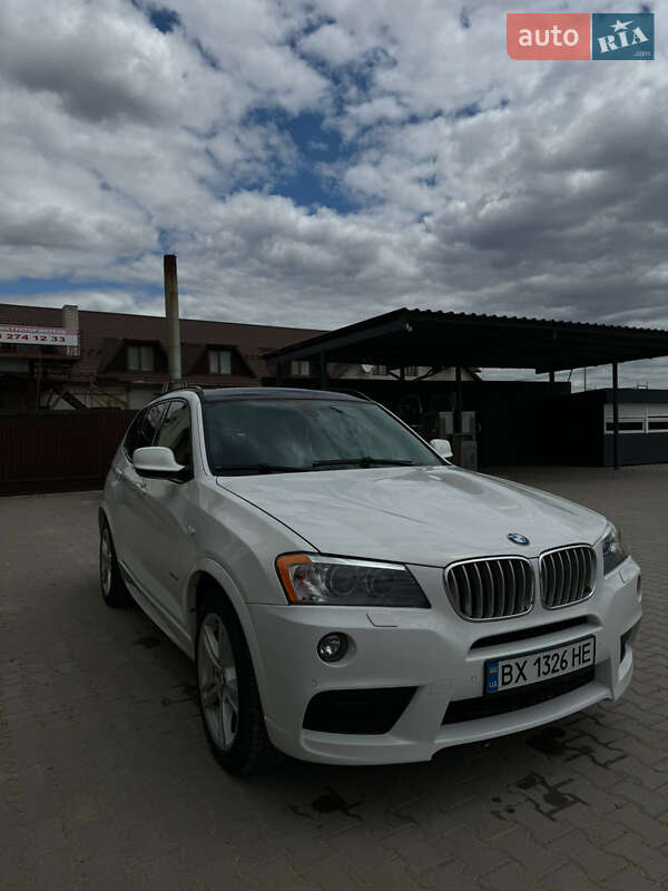 Внедорожник / Кроссовер BMW X3 2012 в Каменец-Подольском