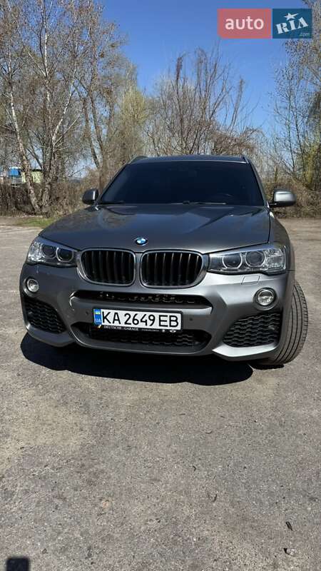 Внедорожник / Кроссовер BMW X3 2016 в Черкассах