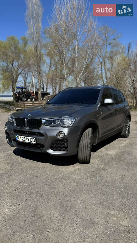 Внедорожник / Кроссовер BMW X3 2016 в Черкассах