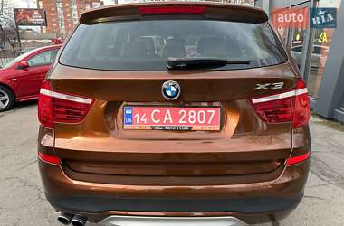 Внедорожник / Кроссовер BMW X3 2016 в 