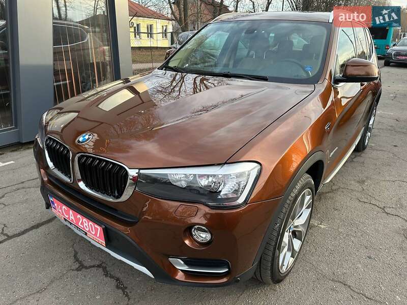 Внедорожник / Кроссовер BMW X3 2016 в 