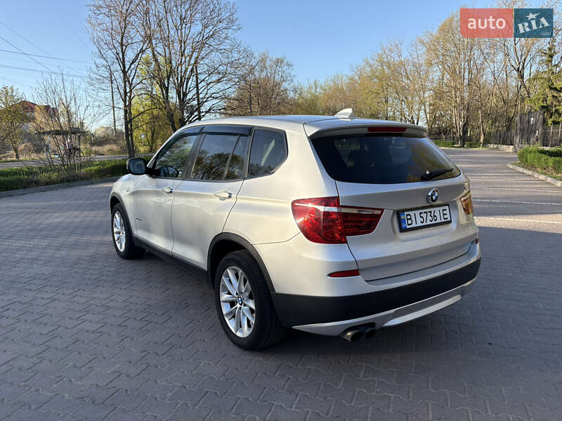 Внедорожник / Кроссовер BMW X3 2013 в Миргороде