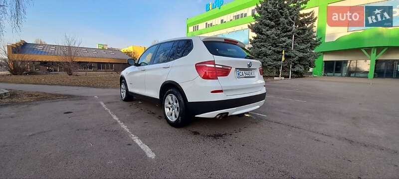 Внедорожник / Кроссовер BMW X3 2012 в Черкассах