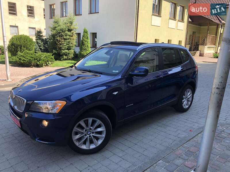 Внедорожник / Кроссовер BMW X3 2012 в Надворной