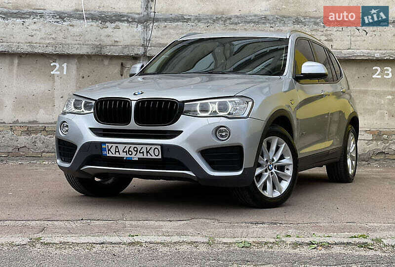 Внедорожник / Кроссовер BMW X3 2016 в 