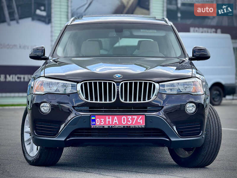 Внедорожник / Кроссовер BMW X3 2016 в Киеве