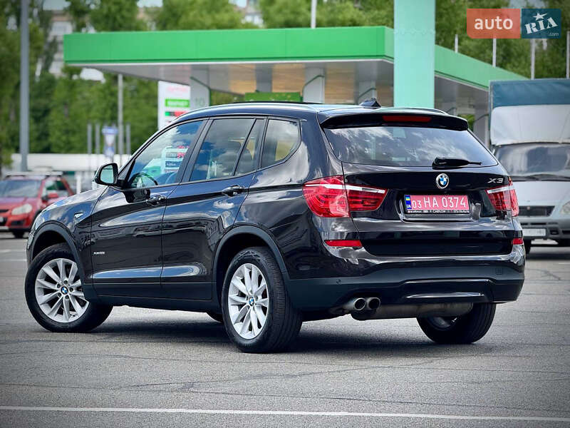 Внедорожник / Кроссовер BMW X3 2016 в Киеве