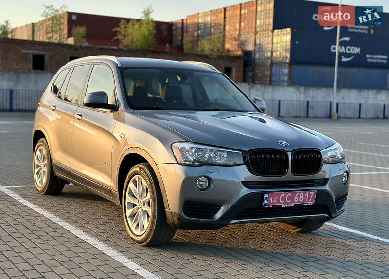 Позашляховик / Кросовер BMW X3 2016 в Тернополі
