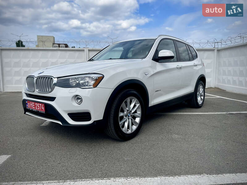 Внедорожник / Кроссовер BMW X3 2017 в 