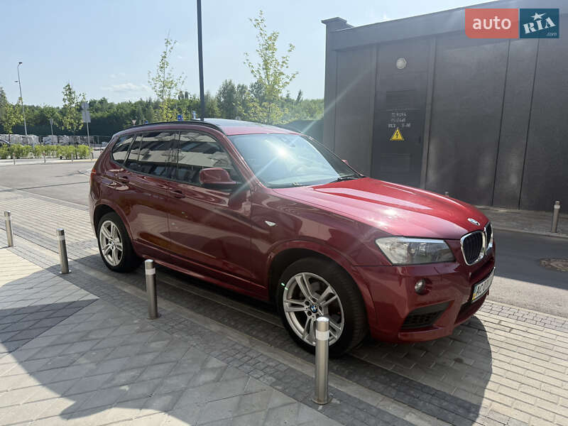 Внедорожник / Кроссовер BMW X3 2012 в Киеве