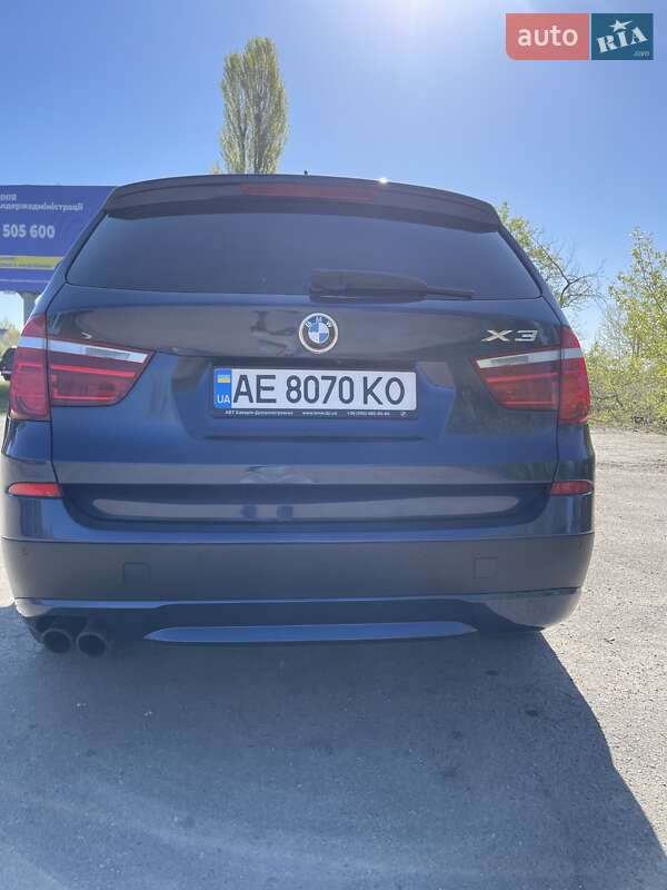 Внедорожник / Кроссовер BMW X3 2012 в Днепре