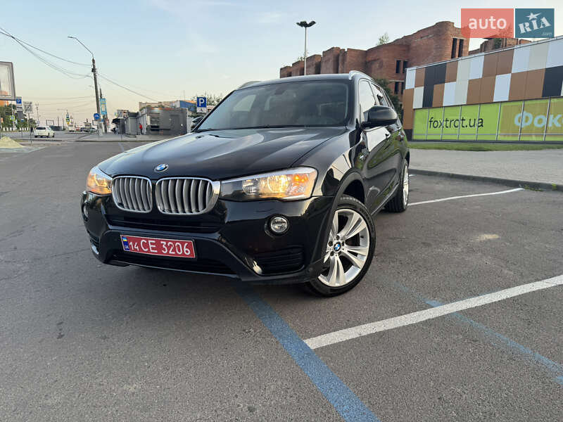 Внедорожник / Кроссовер BMW X3 2015 в Львове
