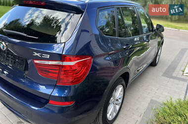 Внедорожник / Кроссовер BMW X3 2016 в 