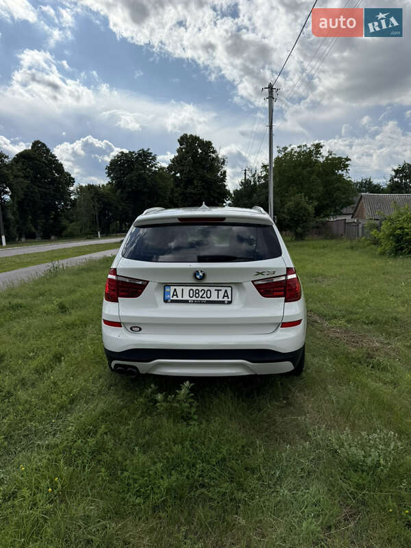 Внедорожник / Кроссовер BMW X3 2017 в Переяславе