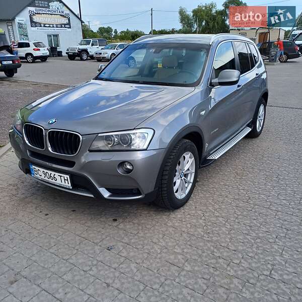Внедорожник / Кроссовер BMW X3 2013 в Львове