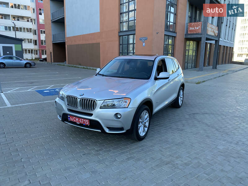 Внедорожник / Кроссовер BMW X3 2014 в Львове