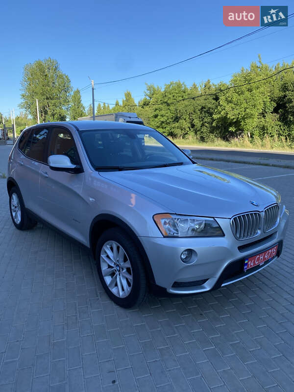 Внедорожник / Кроссовер BMW X3 2014 в Львове
