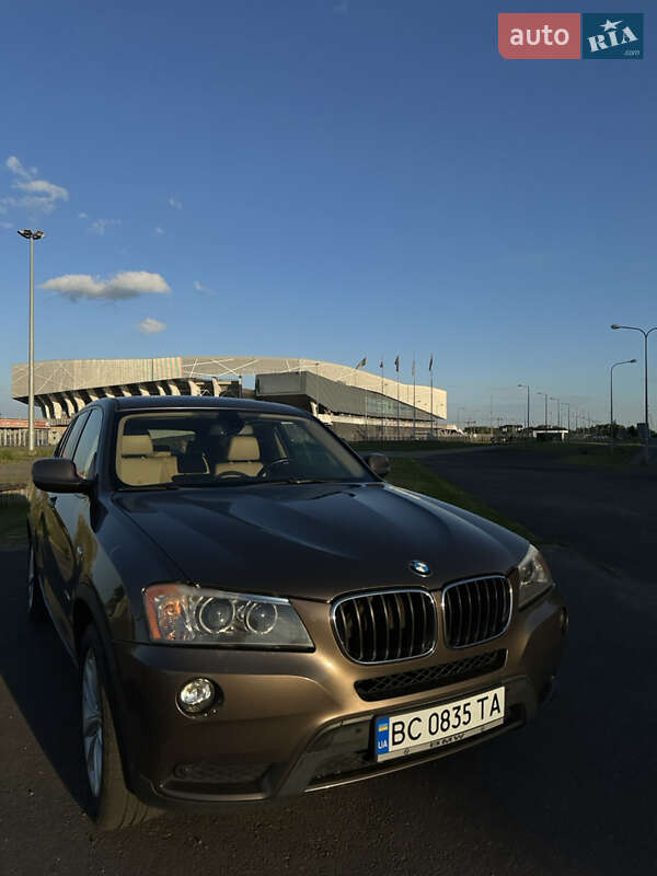 Внедорожник / Кроссовер BMW X3 2012 в Львове