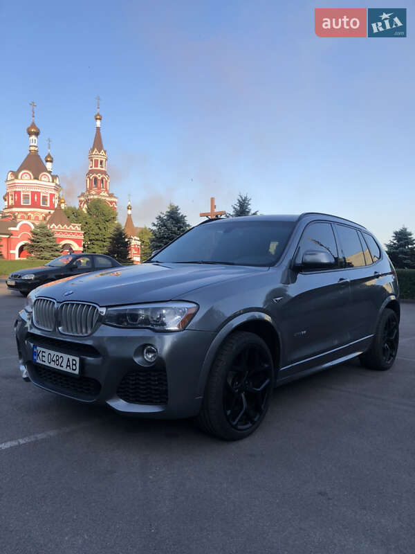 Внедорожник / Кроссовер BMW X3 2016 в Каменском