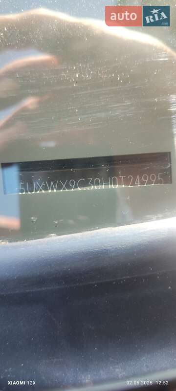 Внедорожник / Кроссовер BMW X3 2017 в Полтаве