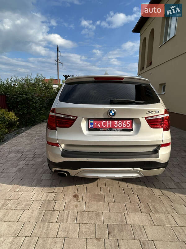Внедорожник / Кроссовер BMW X3 2014 в Калуше