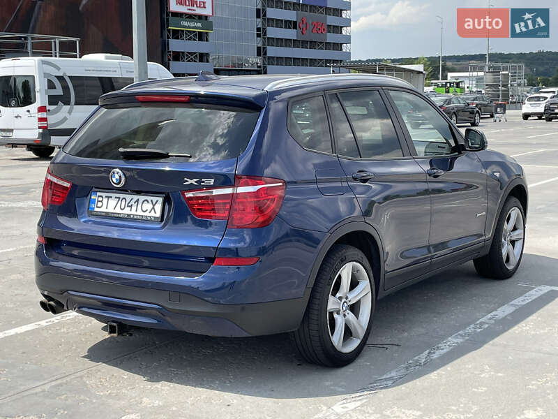 Позашляховик / Кросовер BMW X3 2016 в Києві