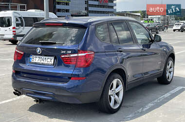 Внедорожник / Кроссовер BMW X3 2016 в 