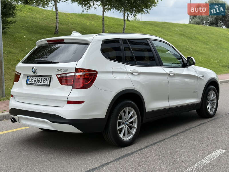 Внедорожник / Кроссовер BMW X3 2016 в Киеве