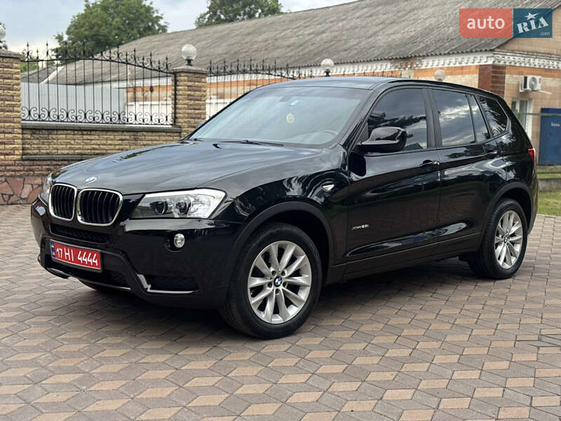Внедорожник / Кроссовер BMW X3 2013 в Лубнах