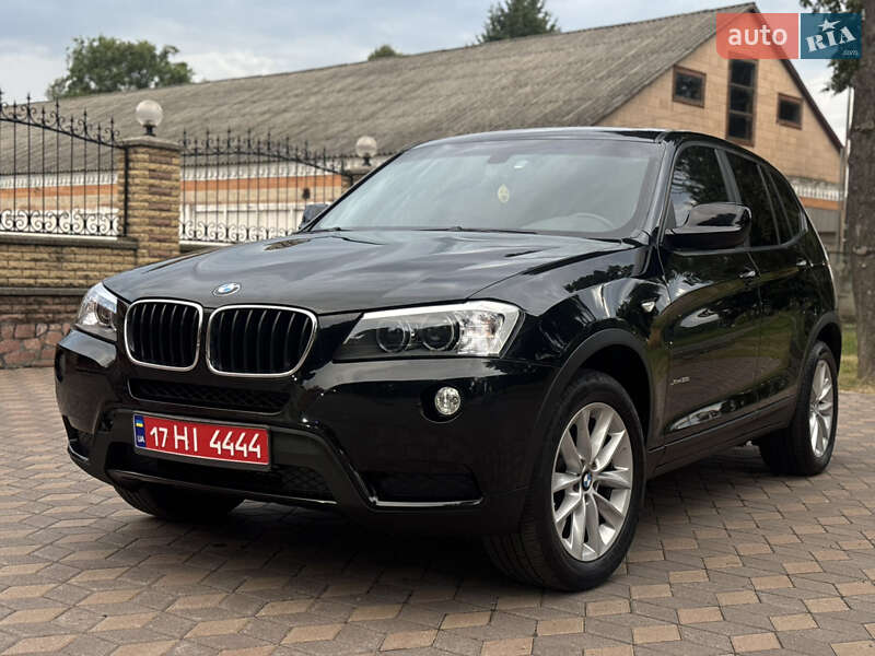 Внедорожник / Кроссовер BMW X3 2013 в Лубнах