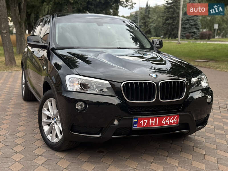 Внедорожник / Кроссовер BMW X3 2013 в Лубнах