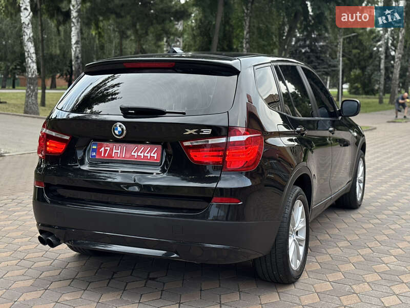 Внедорожник / Кроссовер BMW X3 2013 в Лубнах