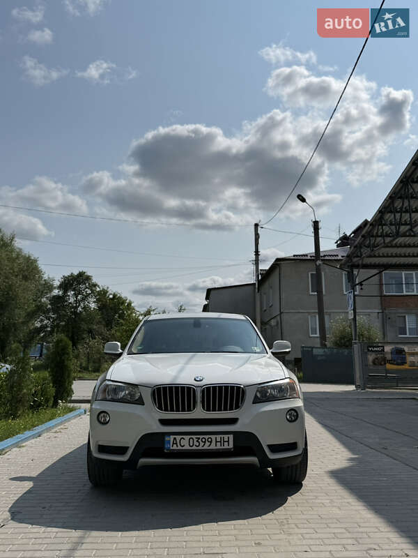 Внедорожник / Кроссовер BMW X3 2011 в Дунаевцах