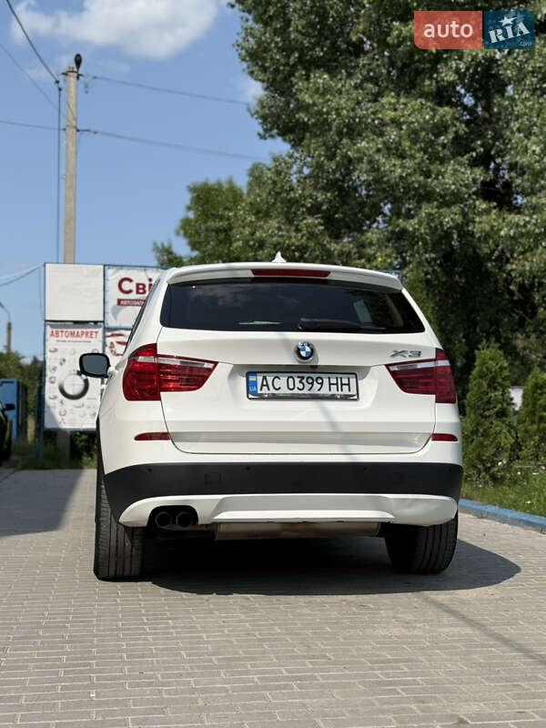 Внедорожник / Кроссовер BMW X3 2011 в Дунаевцах