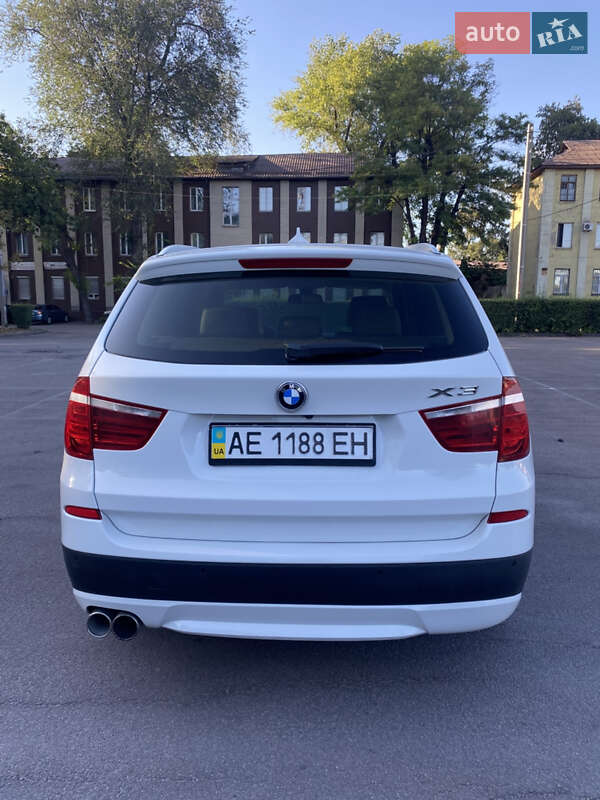 Внедорожник / Кроссовер BMW X3 2012 в Каменском