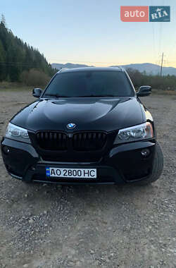 Внедорожник / Кроссовер BMW X3 2012 в Межгорье