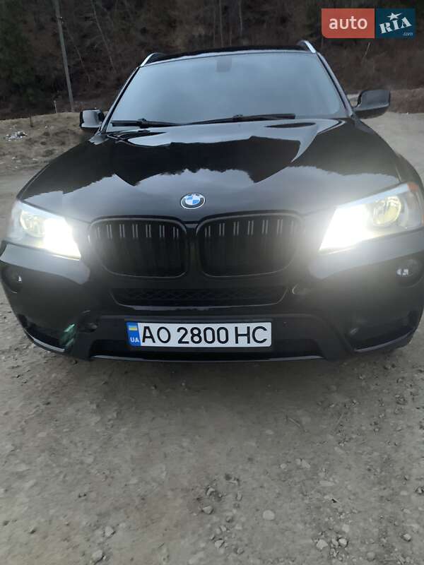 Внедорожник / Кроссовер BMW X3 2012 в Межгорье