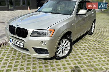 Внедорожник / Кроссовер BMW X3 2012 в Тернополе