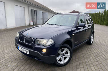 Внедорожник / Кроссовер BMW X3 2009 в Черновцах