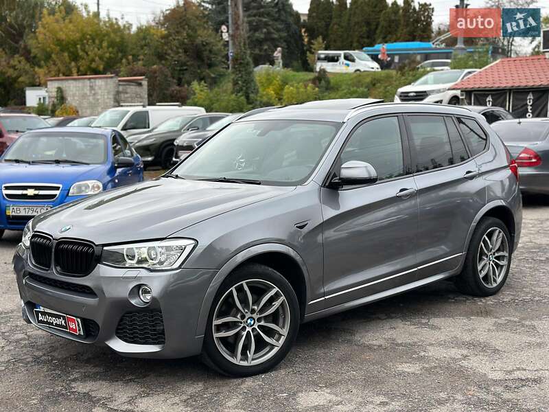 Внедорожник / Кроссовер BMW X3 2015 в Виннице
