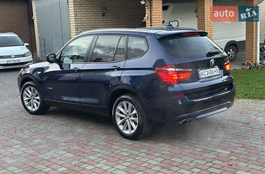 Внедорожник / Кроссовер BMW X3 2013 в 