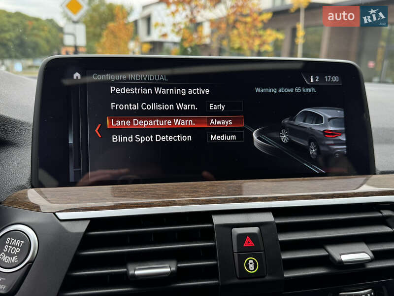 Внедорожник / Кроссовер BMW X3 2018 в Ужгороде